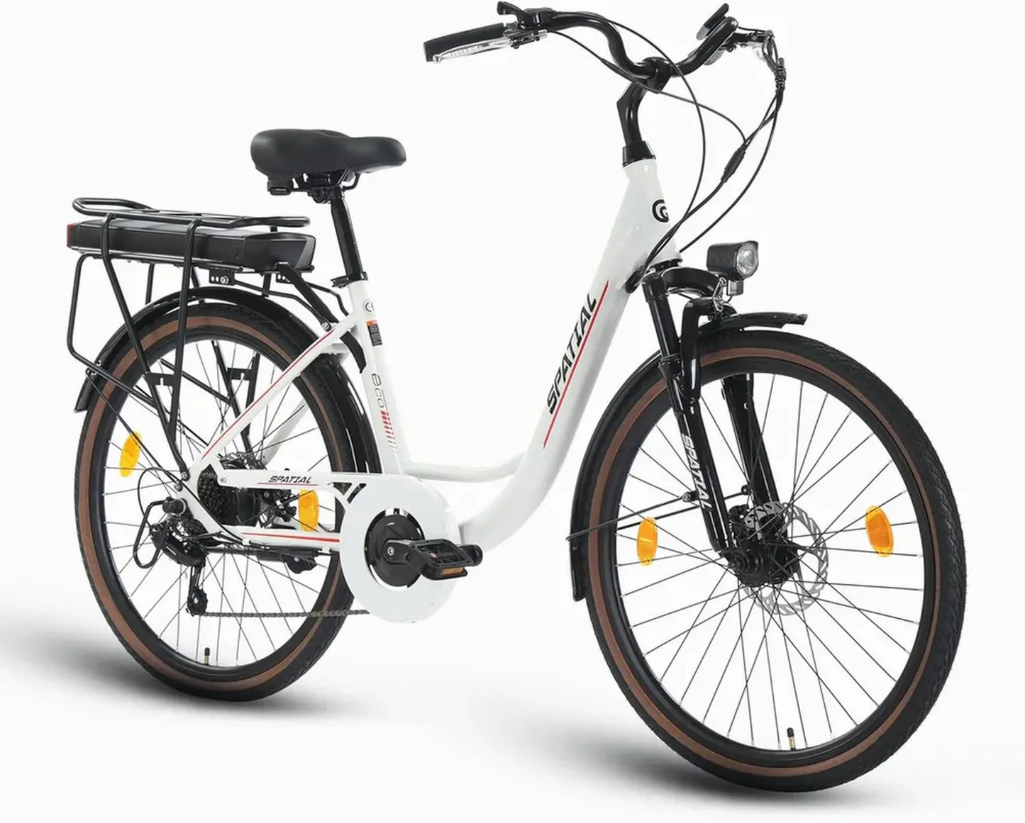 Vélo Électrique de Montagne 26" pour Adultes, Moteur 250W, Batterie Amovible 13AH, Shimano 7 Vitesses