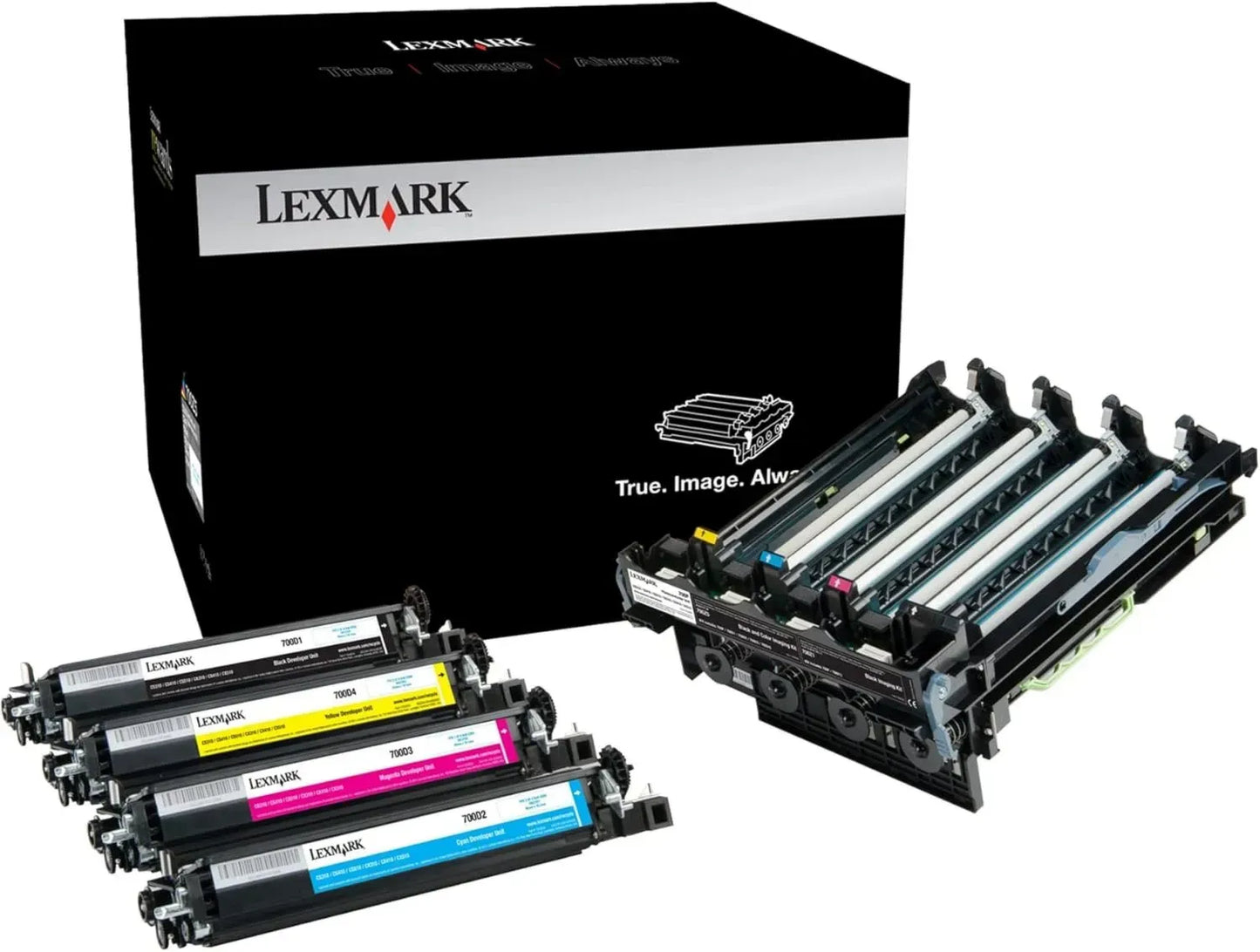 Lexmark Kit de Toner Couleur et Noir pour Imprimante