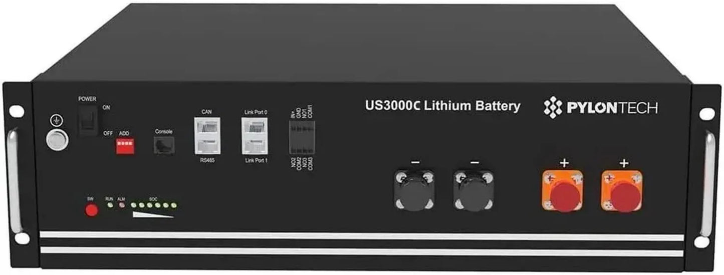 Batterie Pylontech LiFePO4 US3000C 3,5 kWh - Haute Performance