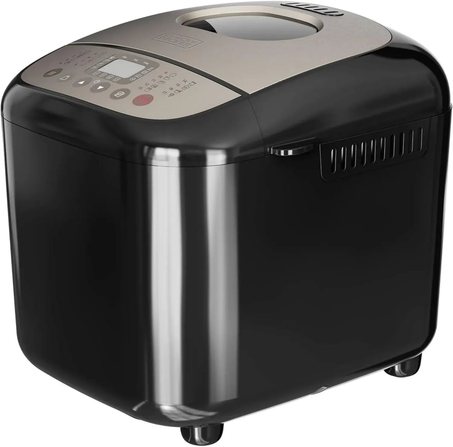 BLACK+DECKER BXBM600E - Machine à pain 600W avec 17 programmes multifonction