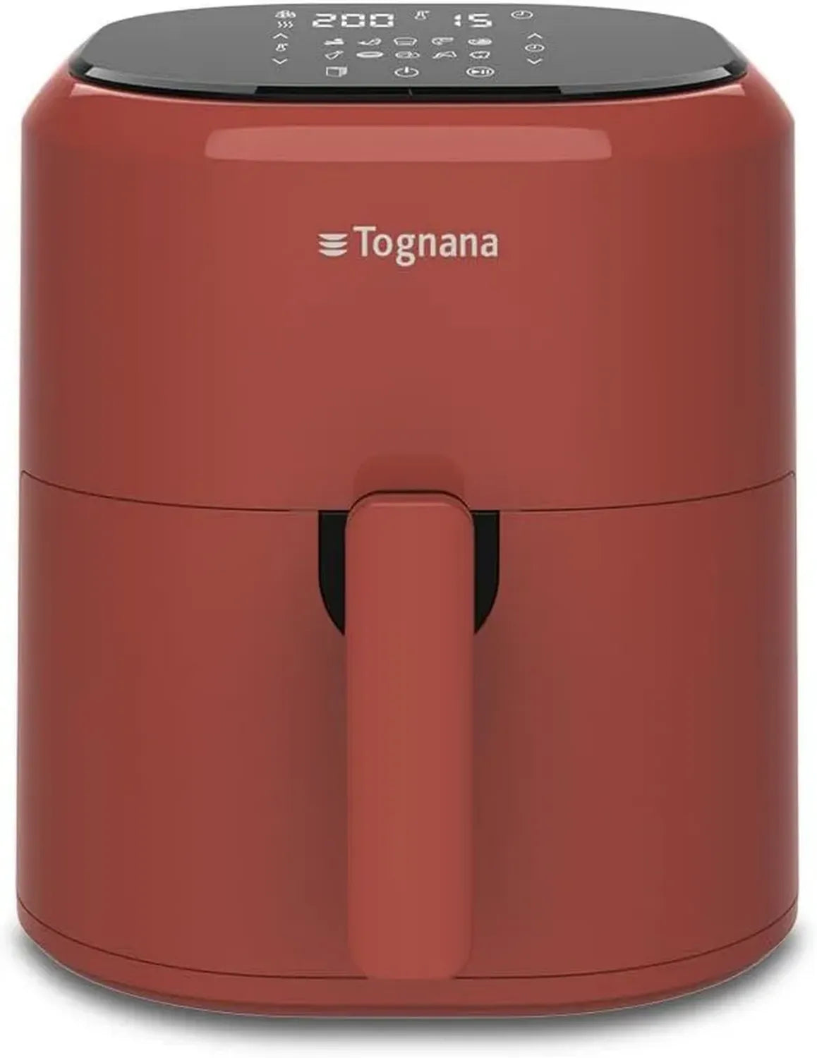 Friteuse à Air Tognana Iridea 4,5 L en Plastique et Acier, Rouge