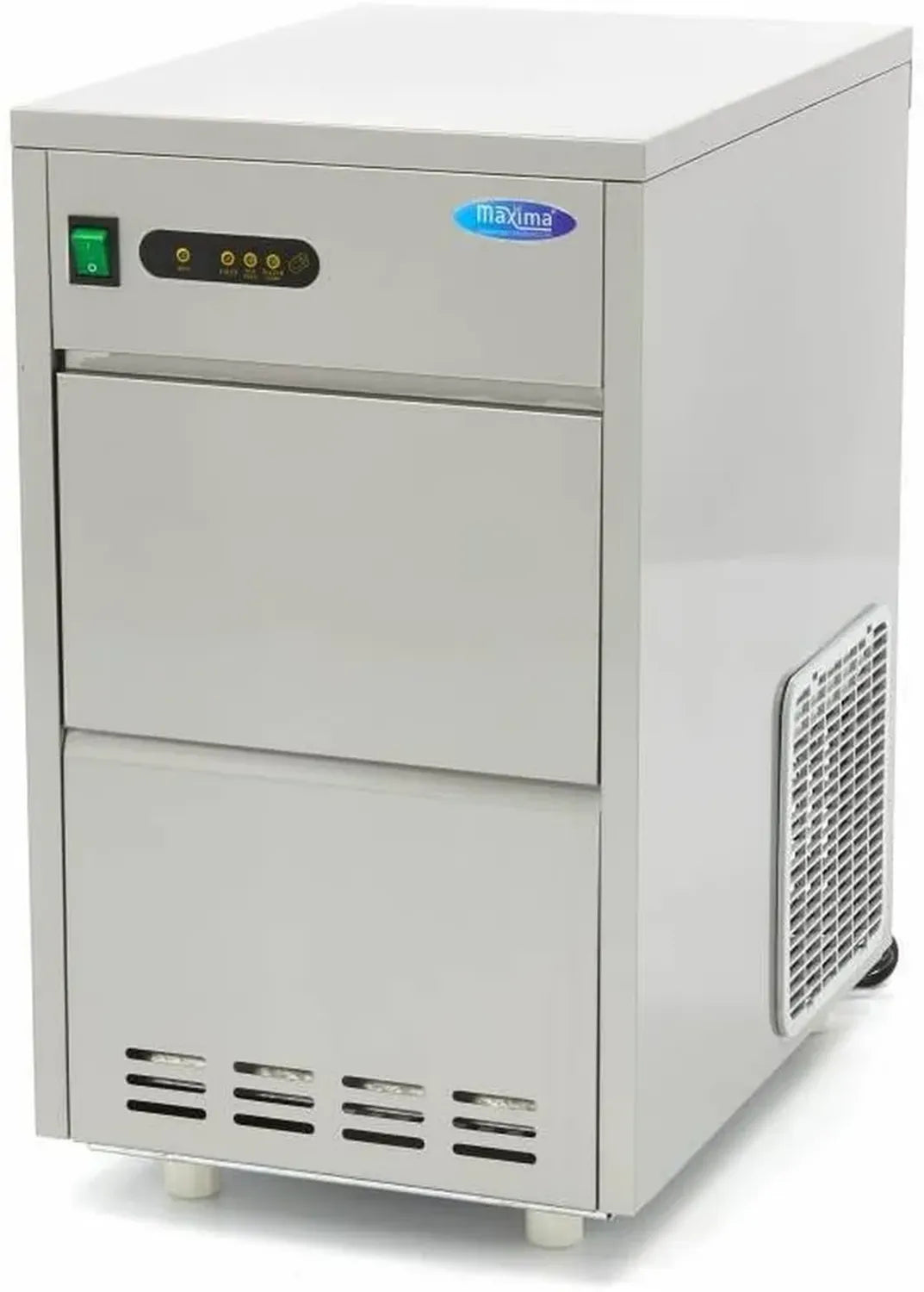 Machine à glaçons en acier inoxydable, capacité de 5 kg, production de 24 kg/jour pour usage professionnel