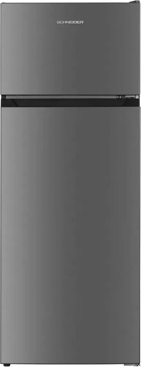 Réfrigérateur Double Porte Inox 206L - Schneider SCDD206H-XE