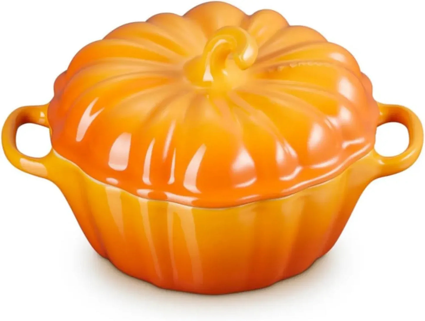 Le Creuset Cocotte en Céramique Citrouille, 355 ml, Vert Kaki