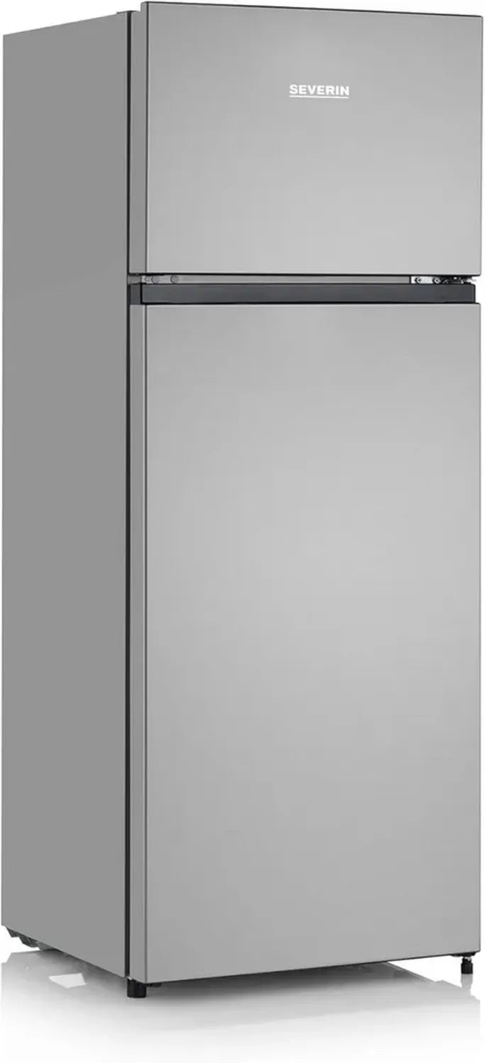 Réfrigérateur Congélateur Double Porte SEVERIN, 206L, Classe Énergétique E, Veggibox, 55cm