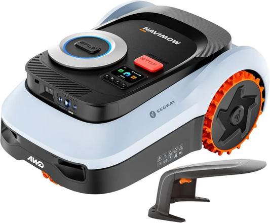 Segway Navimow i220 Robot Tondeuse avec LiDAR, Navigation Avancée, Moteur AWD, Compatible avec Pentes de 55%