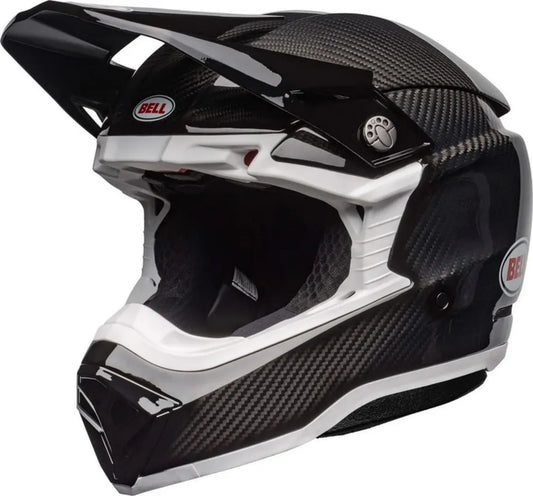 Casque de Motocross BELL Moto-10 Sphérique Noir Taille S
