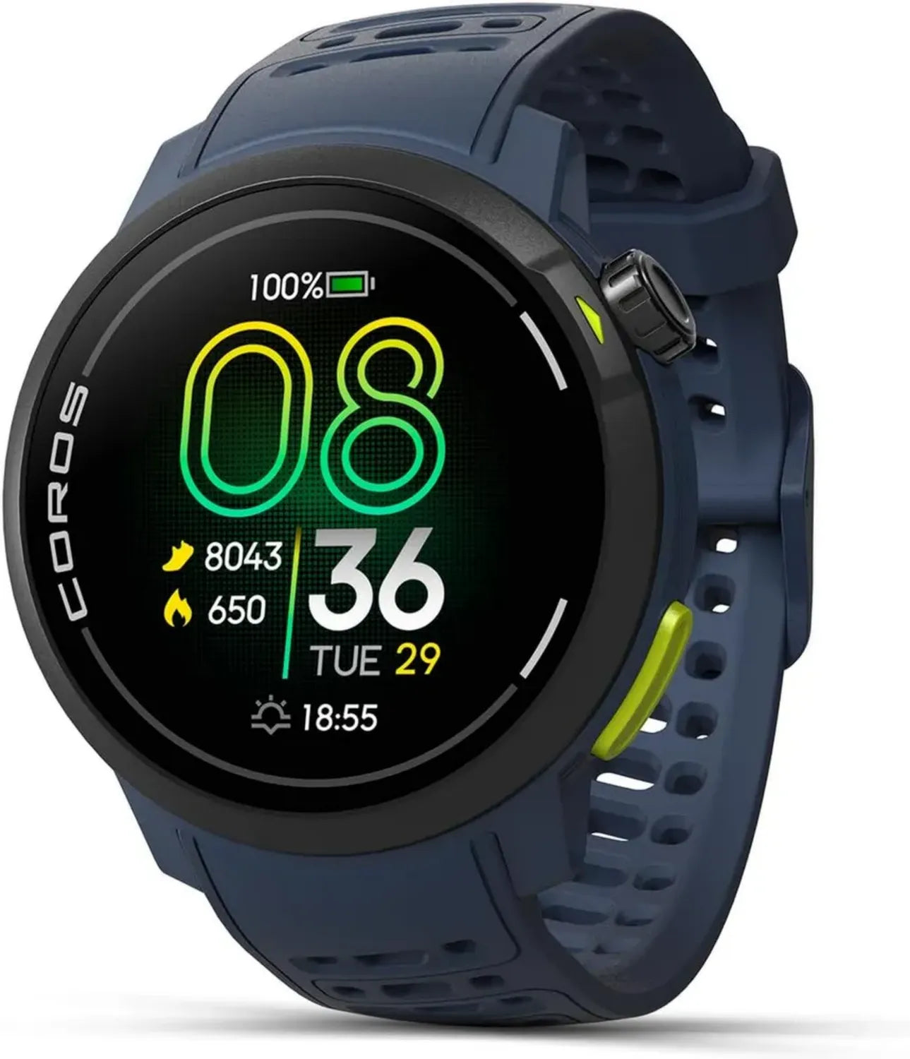 Montre GPS COROS Pace Pro, écran AMOLED 1,3'', Autonomie 20 Jours, Performances Maximales, Course et Navigation Globale