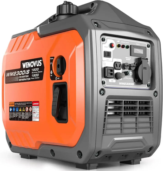 Générateur Inverter Portable 1900W Silencieux pour Maison et Camping