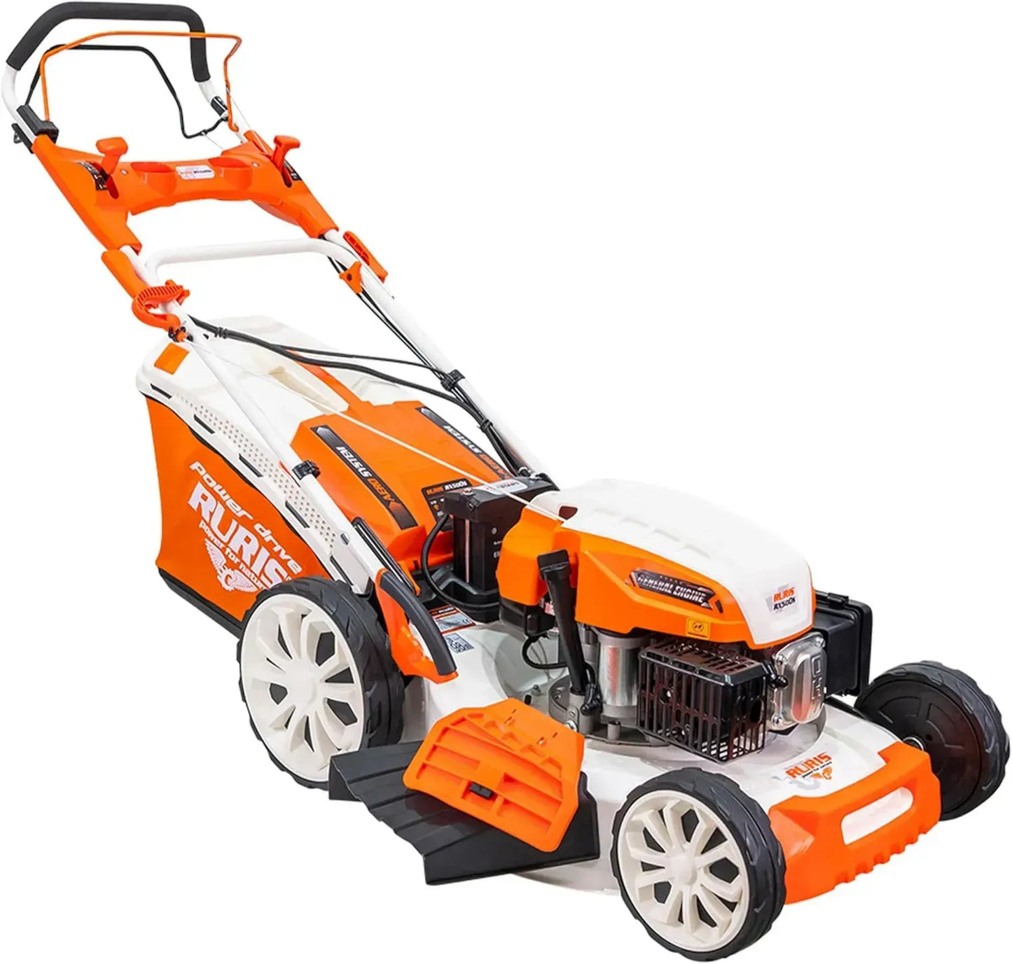 Tondeuse à Gazon Essence Multi-Fonction 196cc 5,7 CV - RX500S, Orange