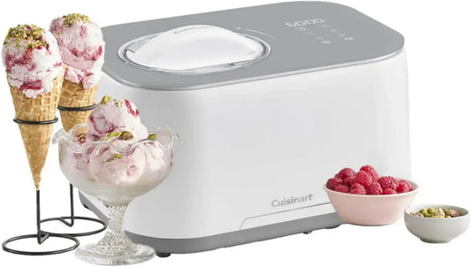 Cuisinart Sorbetière Auto-Refroidissante avec 3 Programmes - Glace, Sorbet, Yaourt - Préparation Rapide sans Pré-Congélation