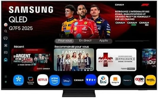 Télévision QLED Samsung TQ75Q7F 4K UHD 190 cm - Smart TV 50 Hz