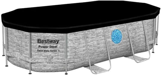Piscine Ovale Power Steel de Bestway avec Kit Complet