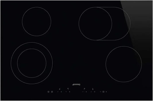Plaque de cuisson vitrocéramique SMEG avec commande tactile