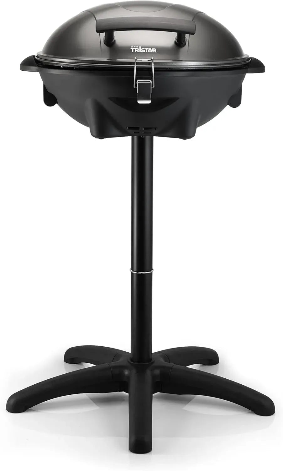 Grill Électrique Tristar BQ-2816 avec Support – Surface en Fonte d'Aluminium, Noir