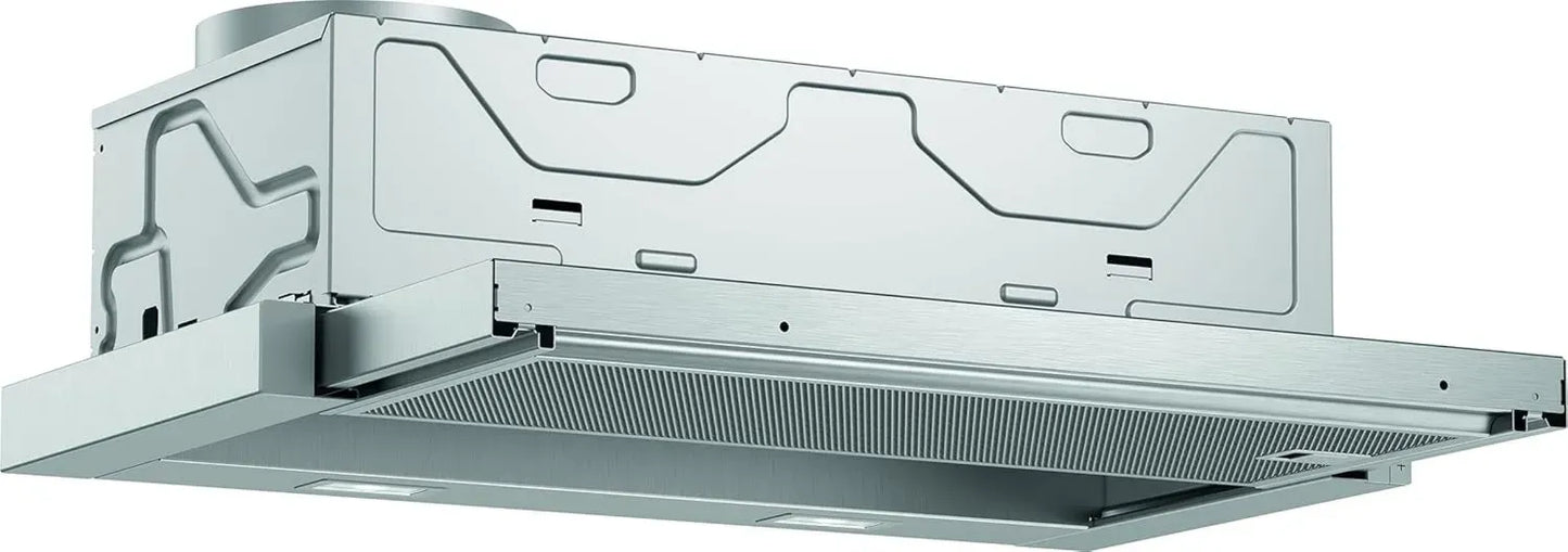 Bosch Hotte Semi-Intégrée Serie 4, Acier Inox, 271 m³/h, Classe A