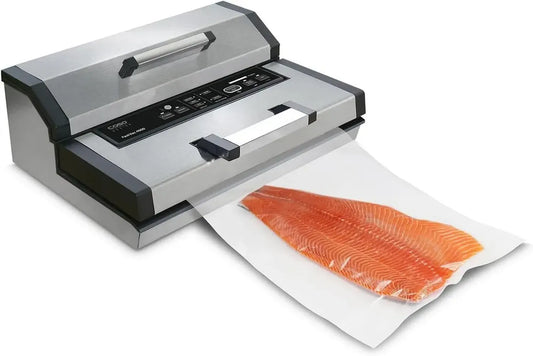 Machine Sous Vide Commerciale CASO 1405-4000, Sacs et Rouleaux 40 cm, Pompe Puissante 20 L/min