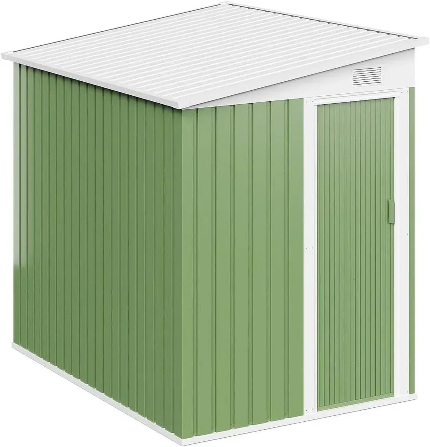 Abri de Jardin Adossé en Acier Galvanisé Sauge 3,15 m² - Daxton