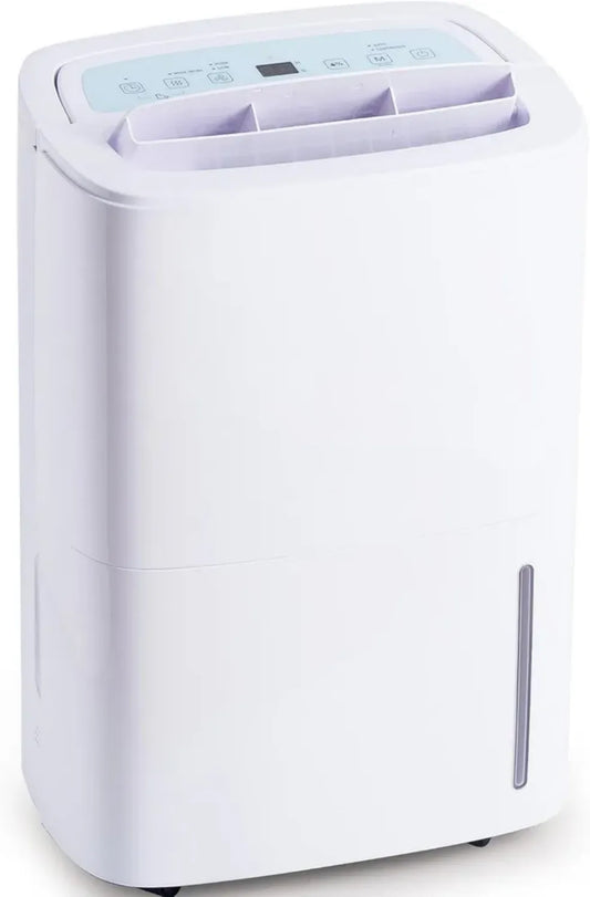 Déshumidificateur Électrique iOCHOW: 70L/Jour avec Capteur Numérique, Minuterie et Drainage Continu, 150㎡, Silencieux 40dB pour Maison