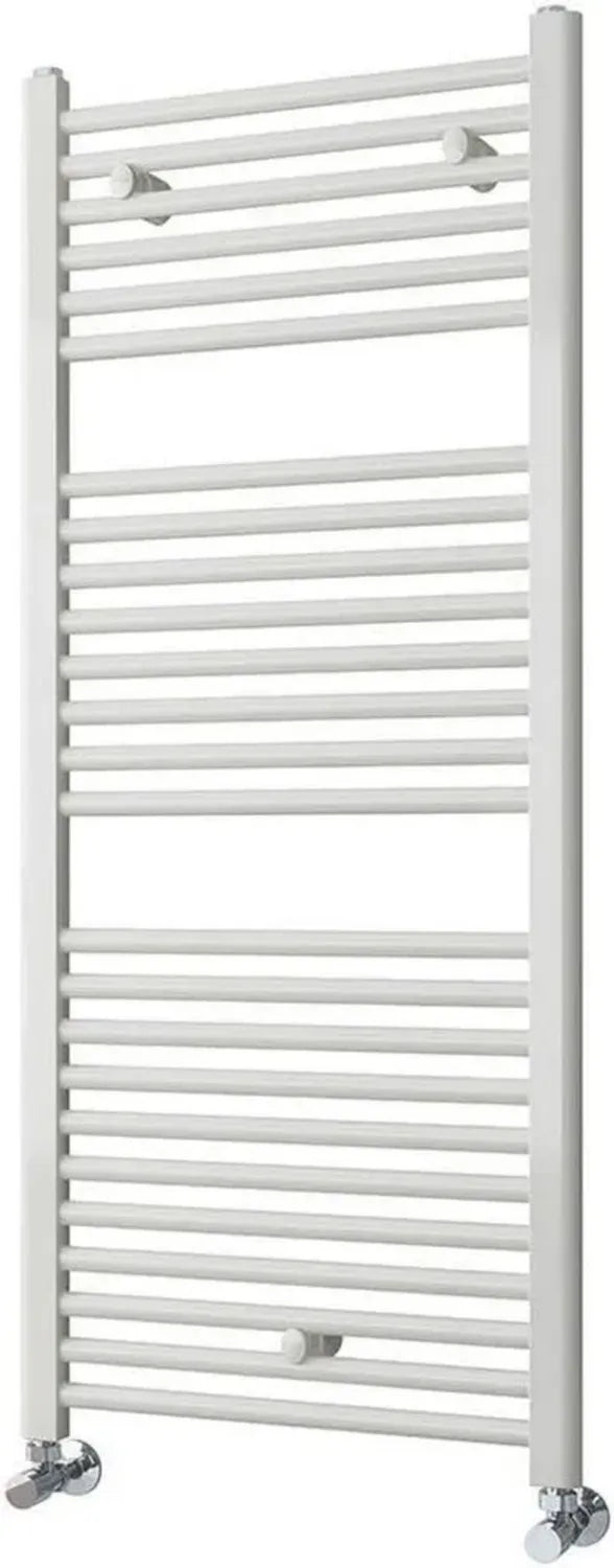 Kibath L484503 Radiateur Sèche-Serviettes en Acier Laqué Blanc 1200x500 mm