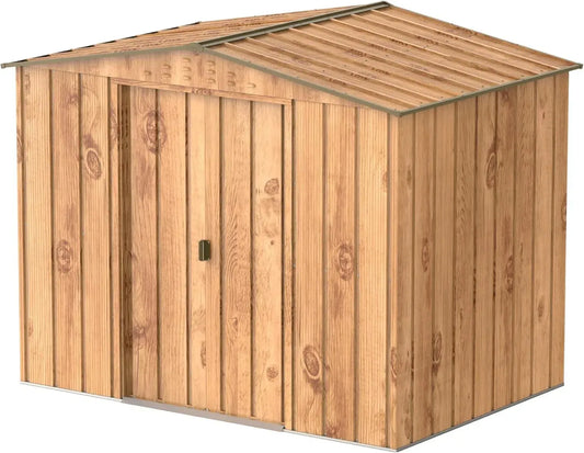 Abri de Jardin en Acier Galvanisé 8x6 Durable et Résistant